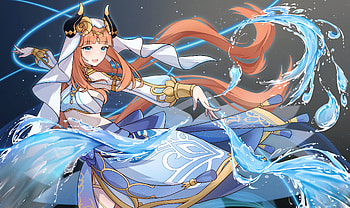 Nilou - Genshin Impact, Nilou (Genshin Impact), video game, Genshin Impact HD wallpaper