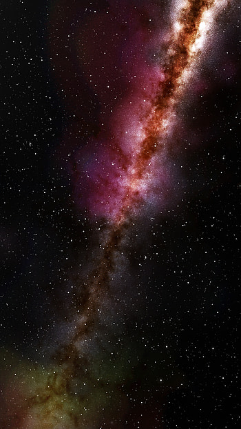 Cosmos, colorful, galaxy, stars, artwork HD phone wallpaper