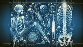 Intricate X-Ray Vision Skeleton, X-ray, X-ray vision, bones HD wallpaper