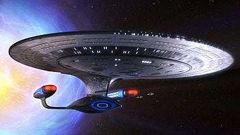 Enterprise E , Stunning visuals, backgrounds, Futuristic spacecraft HD wallpaper