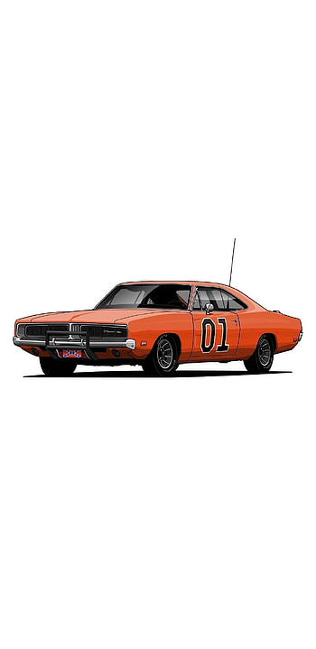 General Lee Car, Car enthusiasts, Classic car culture, Vintage beauty HD phone wallpaper