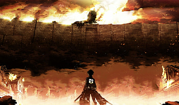 Attack on Titan, The Final Season, Anime fans, Furious HD wallpaper