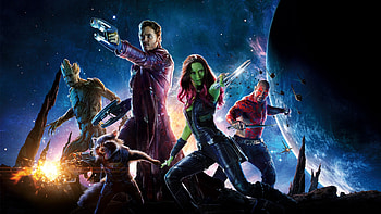 Guardians of the Galaxy, Gamora, Raccoon, Zoe Saldana HD wallpaper