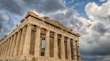 Acropolis, Parthenon temple, , Greek architecture HD wallpaper