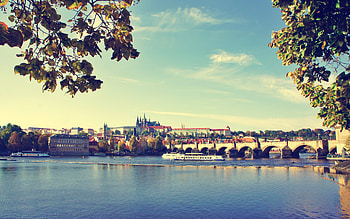 Landscape, Rivers, Bridges HD wallpaper