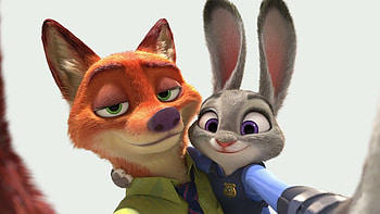Nick and Judy, Zootopia HD wallpaper