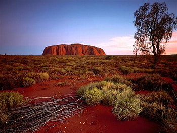Uluru, ayers, australia, rock HD wallpaper