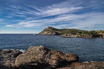 Nature, Sea, Rock, Precipice, Break, Lumps, Blocks HD wallpaper