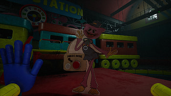 Kissy Missy, Poppy Playtime, Cutout locations, Guide HD wallpaper