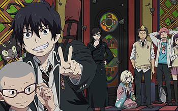 Ao no Exorcist Color Bible, Zerochan board, Stunning colors, Intricate artwork HD wallpaper