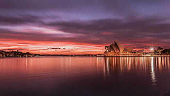 Australian sunset , Breathtaking views, Vibrant colors, Natural beauty HD wallpaper