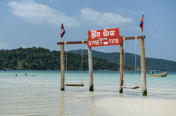 Travel report, Koh Rong Samloem Island, Cambodia, Beach resorts HD wallpaper