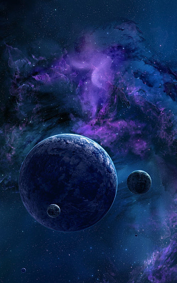 Space art., atmosphere, art HD phone wallpaper
