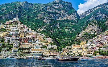 Cities, Italy, Coast, Amalfi HD wallpaper