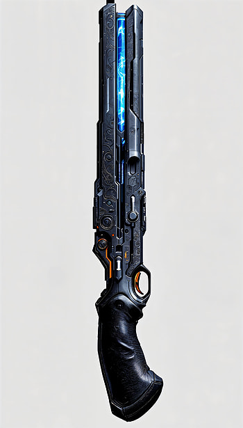 Futuristic Weapon : Power at Your Fingertips, cyberpunk HD phone wallpaper