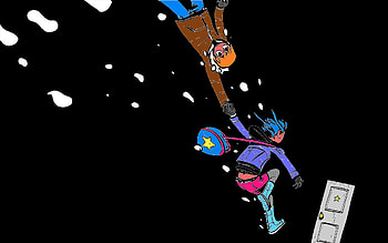 Scott Pilgrim Scott, Pilgrim, Ramona, Flowers HD wallpaper