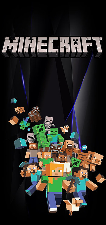 Minecraft, Fun HD phone wallpaper