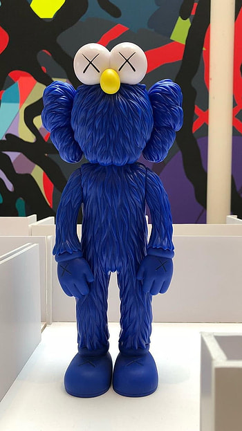 Kaws, Blue Kaws HD phone wallpaper