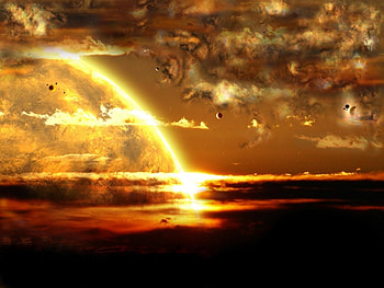 Landscape, Fantasy, Planets HD wallpaper