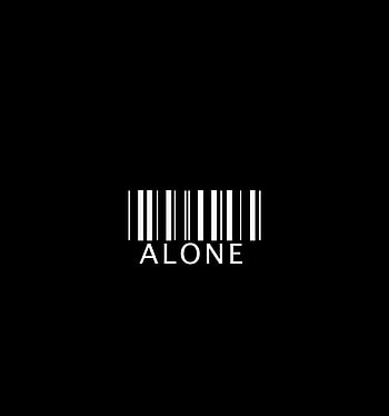 Words, Life, Inscription, Loneliness, Barcode HD phone wallpaper