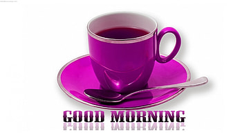 Good morning, good morning love, black coffee, for you, enjoy HD wallpaper