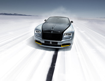 Rolls-Royce Dawn Black Badge, luxury car, landspeed HD wallpaper