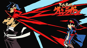 Tengen Toppa Gurren Lagann, Stellar , Dynamic illustrations, Fan-favorite characters HD wallpaper
