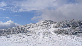 Winter, Nature, Snow, Hills, Hill HD wallpaper