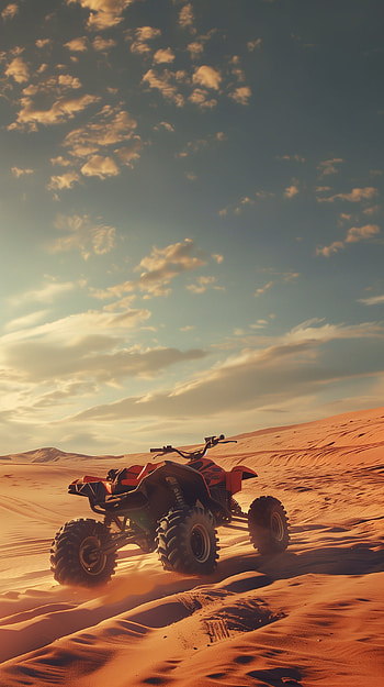 Desert Quad Adventure - Mobile, quad HD phone wallpaper