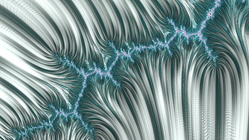 Trippy Psychedelic Fractal, colorful, colors, white, blue, Abstract, fractal, abstract blue HD wallpaper
