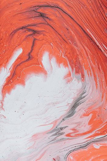 Abstract, Divorces, Multicolored, Motley, Paint, Liquid, Mixing HD phone wallpaper