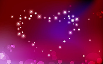 Abstract, Glare, Shine, Brilliance, Heart HD wallpaper