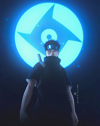 Shisui Uchiha, naruto, underwater diving, electric blue, Shisui uchiha , anime HD phone wallpaper