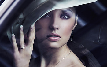 Beauty, model, sensual, female HD wallpaper