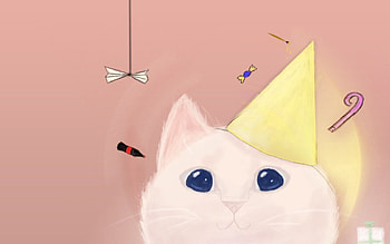 Art, Cat, Beautiful, , Drawing HD wallpaper