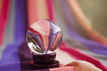 Reflection, Miscellanea, Miscellaneous, Cloth, Glass, Ball HD wallpaper