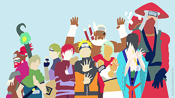 Killer Bee Naruto, Jinchuuriki legends, Shippuden era, Unleashing true power HD wallpaper