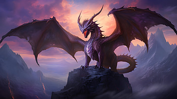 Roaring dragon, AI Art, roar, fantasy, dragon HD wallpaper