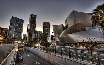 Cities, Usa, United States, r, California, Los Angeles, Walt Disney Concert Hall HD wallpaper