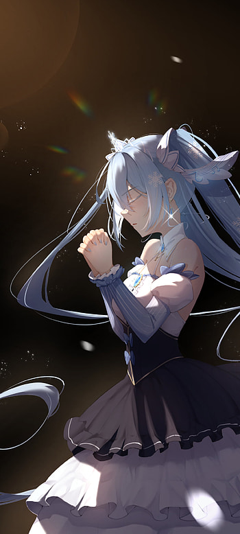 Hatsune Miku, Hatsune Miku, Anime, Vocaloid HD phone wallpaper