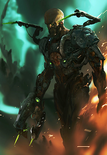 Art, Equipment, Outfit, Armor, Armour, Soldier HD phone wallpaper