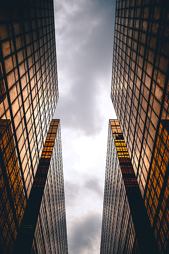 Cities, Sky, Clouds, Building, Skyscrapers, Facade HD phone wallpaper