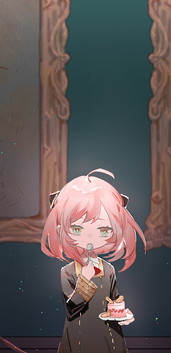 Anya's Cake Break — Spy x Family , Anime, Spy x Family HD phone wallpaper