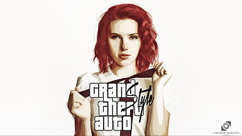 Scarlett Johansson In GTA 5, scarlett-johansson, gta-5, games, pc-games, xbox-games, ps-games HD wallpaper