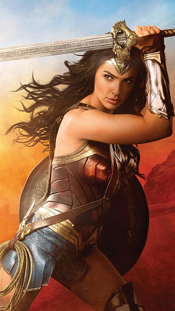 Gal Gadot, Wonder Woman, Apple , Upcoming DC movies HD phone wallpaper