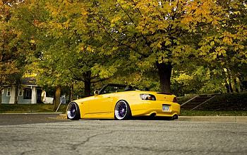 Honda Cabrio, Hellaflush HD wallpaper