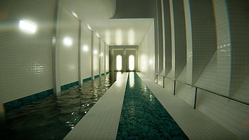 : Serene Game Pool, video game, Pools (2024) HD wallpaper