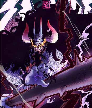 Kaido, Wano, Anime, One Piece, Manga, Onigashima HD phone wallpaper