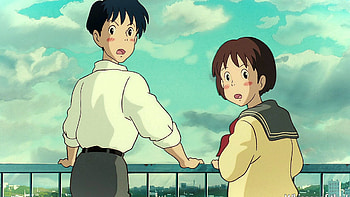 Shizuku and Seiji, Whisper of the Heart HD wallpaper