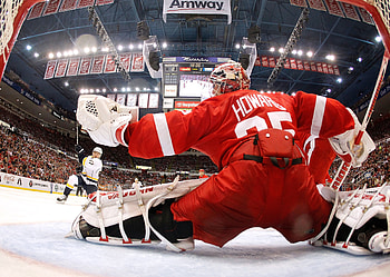 Jimmy Howard, Detroit Red Wings HD wallpaper